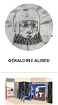Mobile Screenshot of geraldinealibeu.com